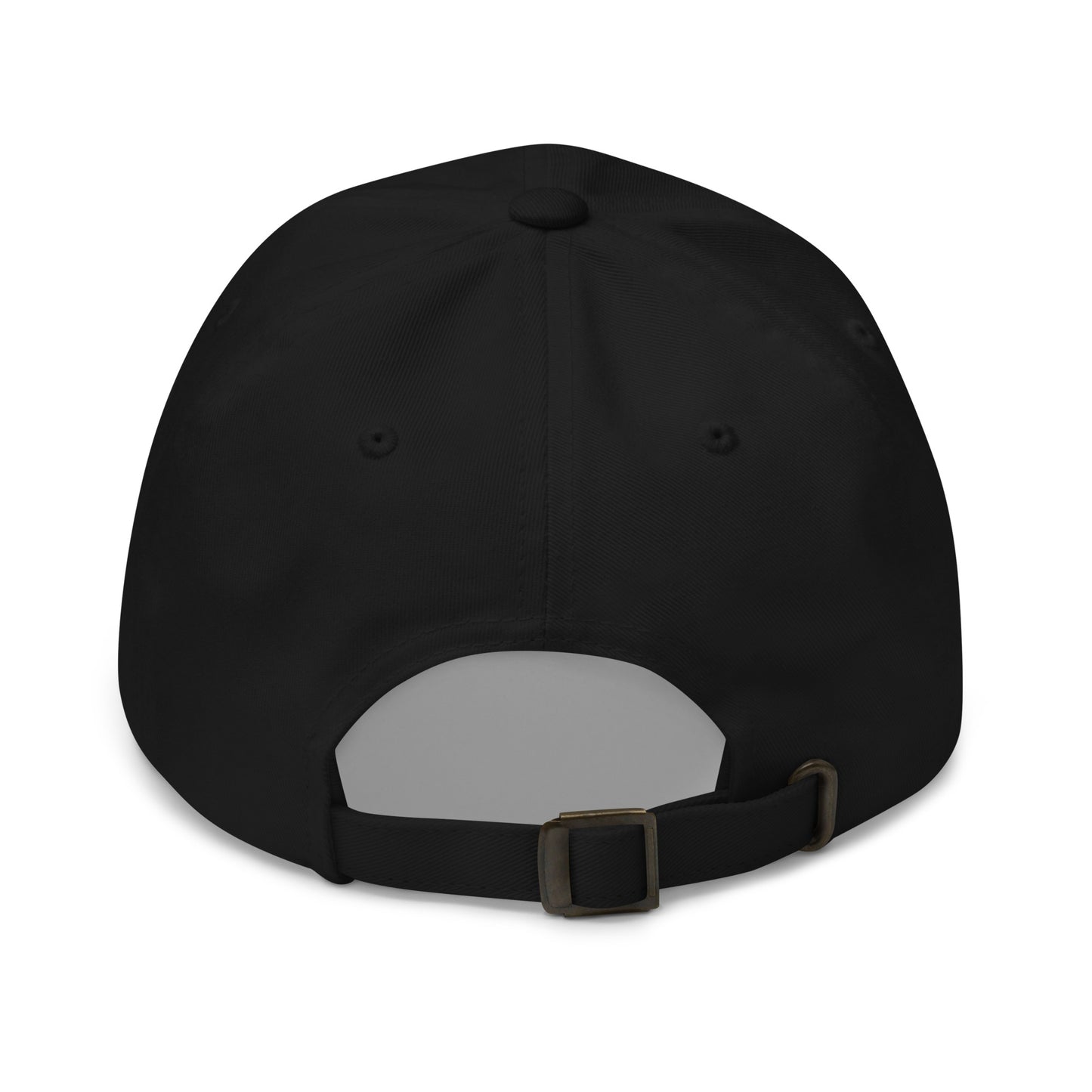 Black Dad's Hat with the King Street Orchard Logo
