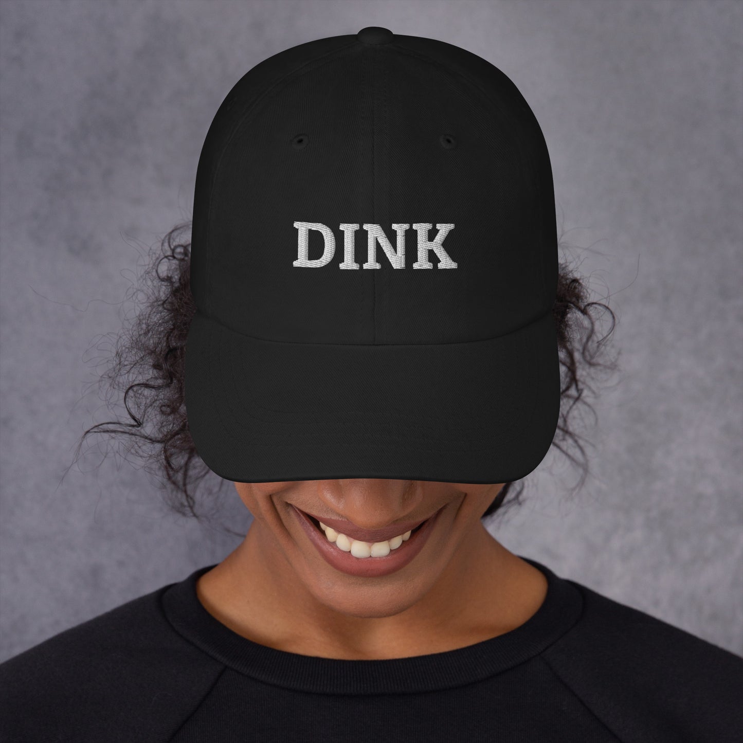 Embroidered Pickleball Hat with word DINK | Best Pickleball Gift | Best Pickleball Hat