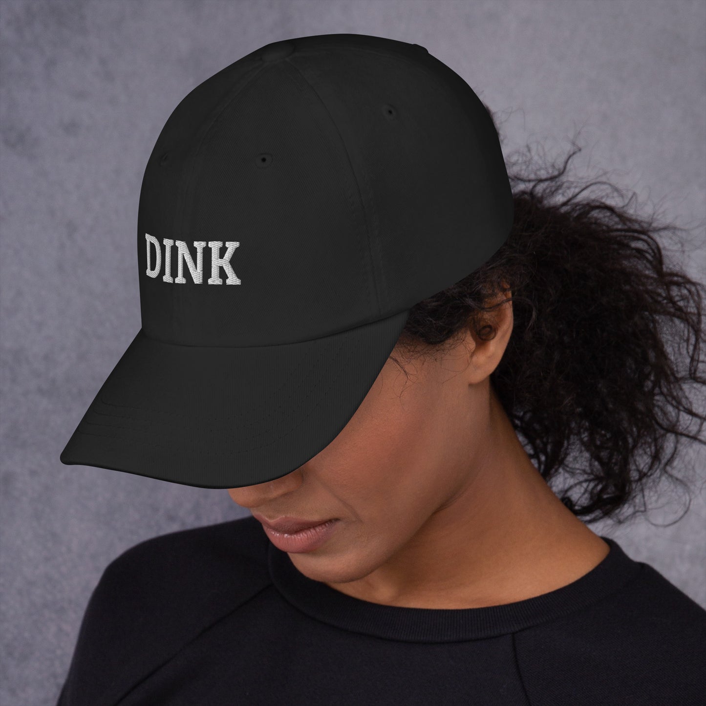 Embroidered Pickleball Hat with word DINK | Best Pickleball Gift | Best Pickleball Hat