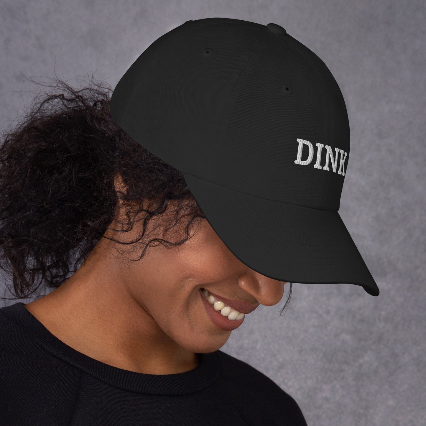Embroidered Pickleball Hat with word DINK | Best Pickleball Gift | Best Pickleball Hat
