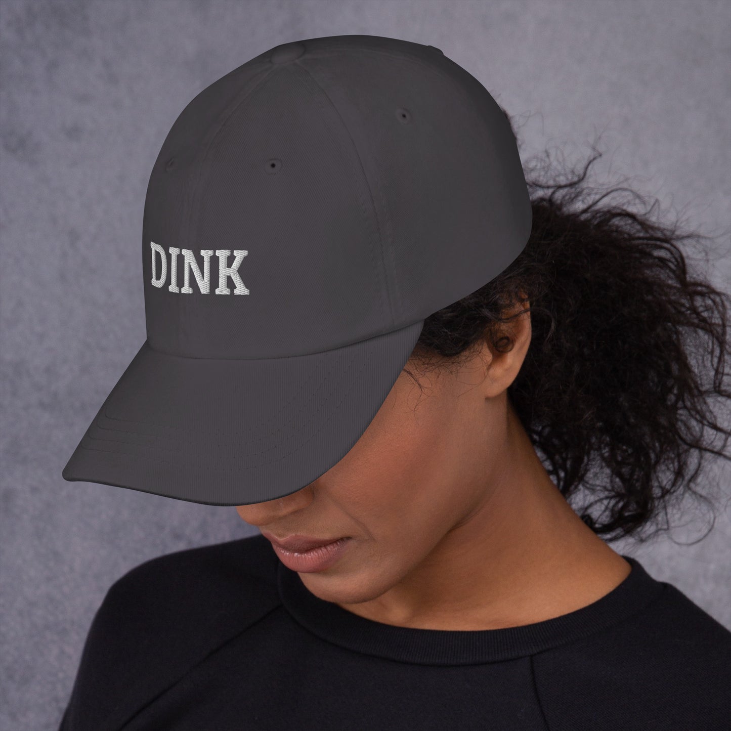 Embroidered Pickleball Hat with word DINK | Best Pickleball Gift | Best Pickleball Hat