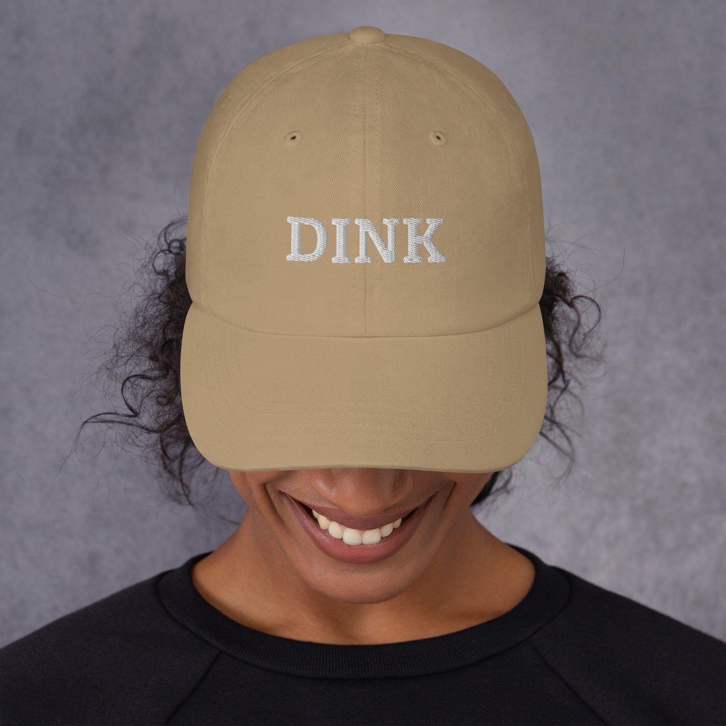 Embroidered Pickleball Hat with word DINK | Best Pickleball Gift | Best Pickleball Hat
