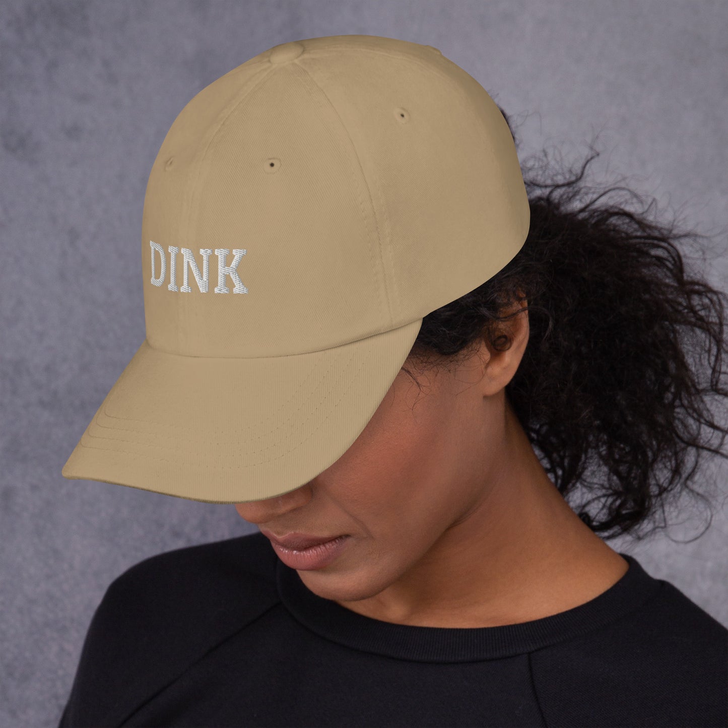 Embroidered Pickleball Hat with word DINK | Best Pickleball Gift | Best Pickleball Hat