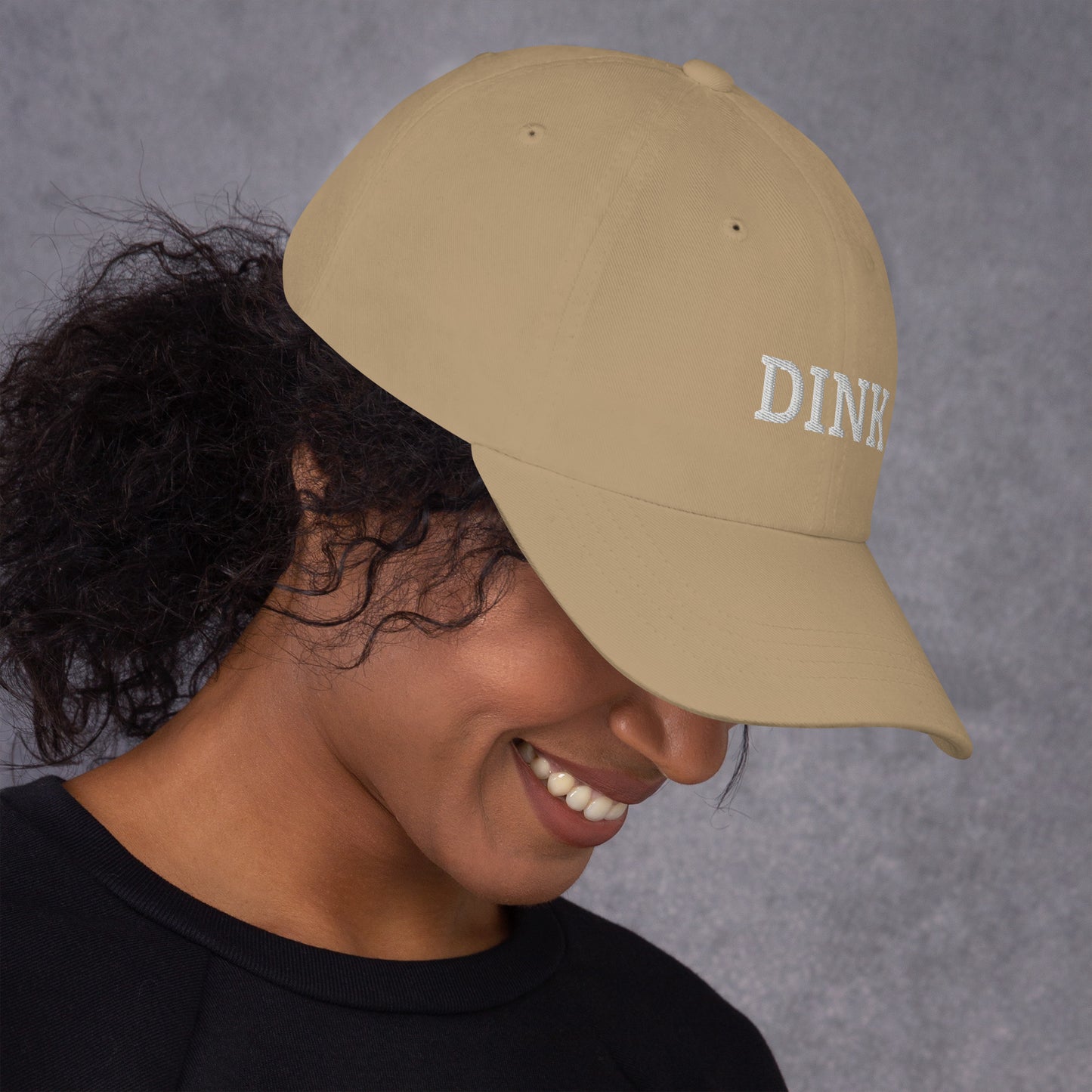 Embroidered Pickleball Hat with word DINK | Best Pickleball Gift | Best Pickleball Hat
