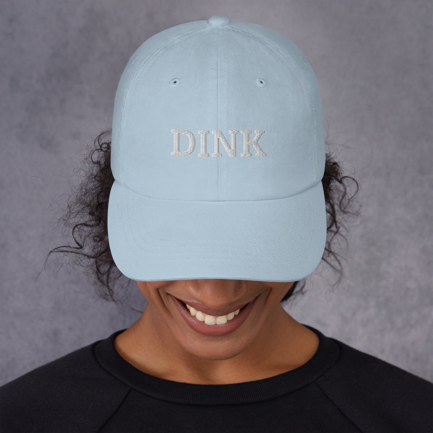 Embroidered Pickleball Hat with word DINK | Best Pickleball Gift | Best Pickleball Hat