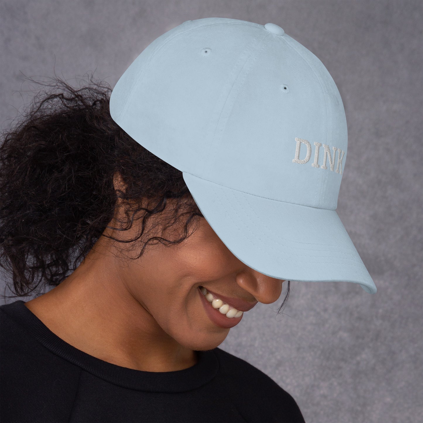 Embroidered Pickleball Hat with word DINK | Best Pickleball Gift | Best Pickleball Hat