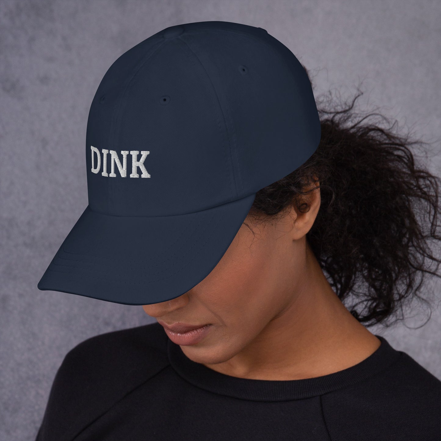 Embroidered Pickleball Hat with word DINK | Best Pickleball Gift | Best Pickleball Hat
