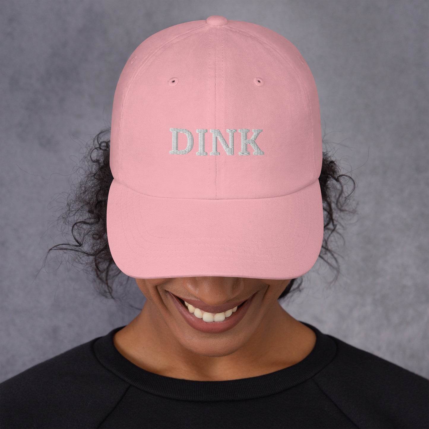 Embroidered Pickleball Hat with word DINK | Best Pickleball Gift | Best Pickleball Hat