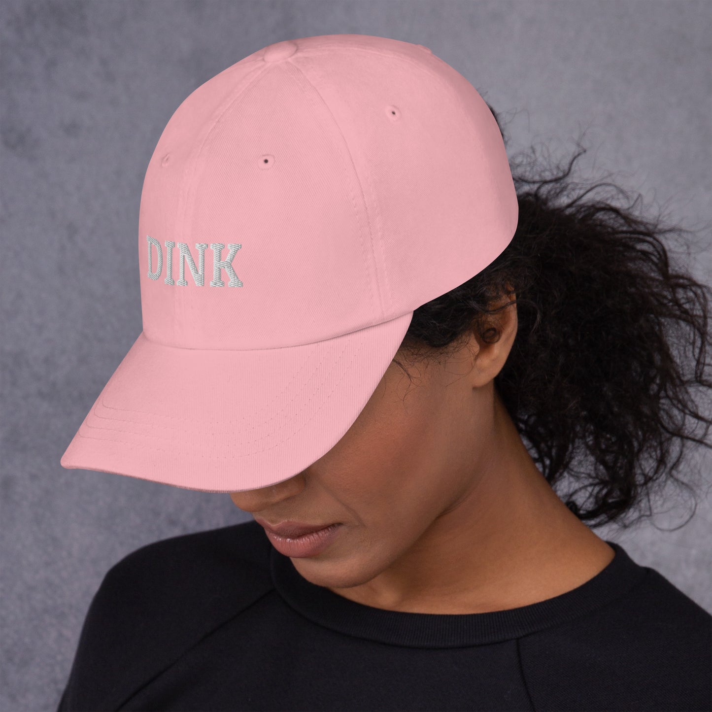 Embroidered Pickleball Hat with word DINK | Best Pickleball Gift | Best Pickleball Hat