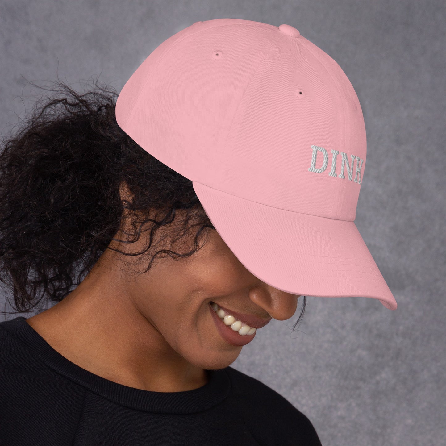 Embroidered Pickleball Hat with word DINK | Best Pickleball Gift | Best Pickleball Hat