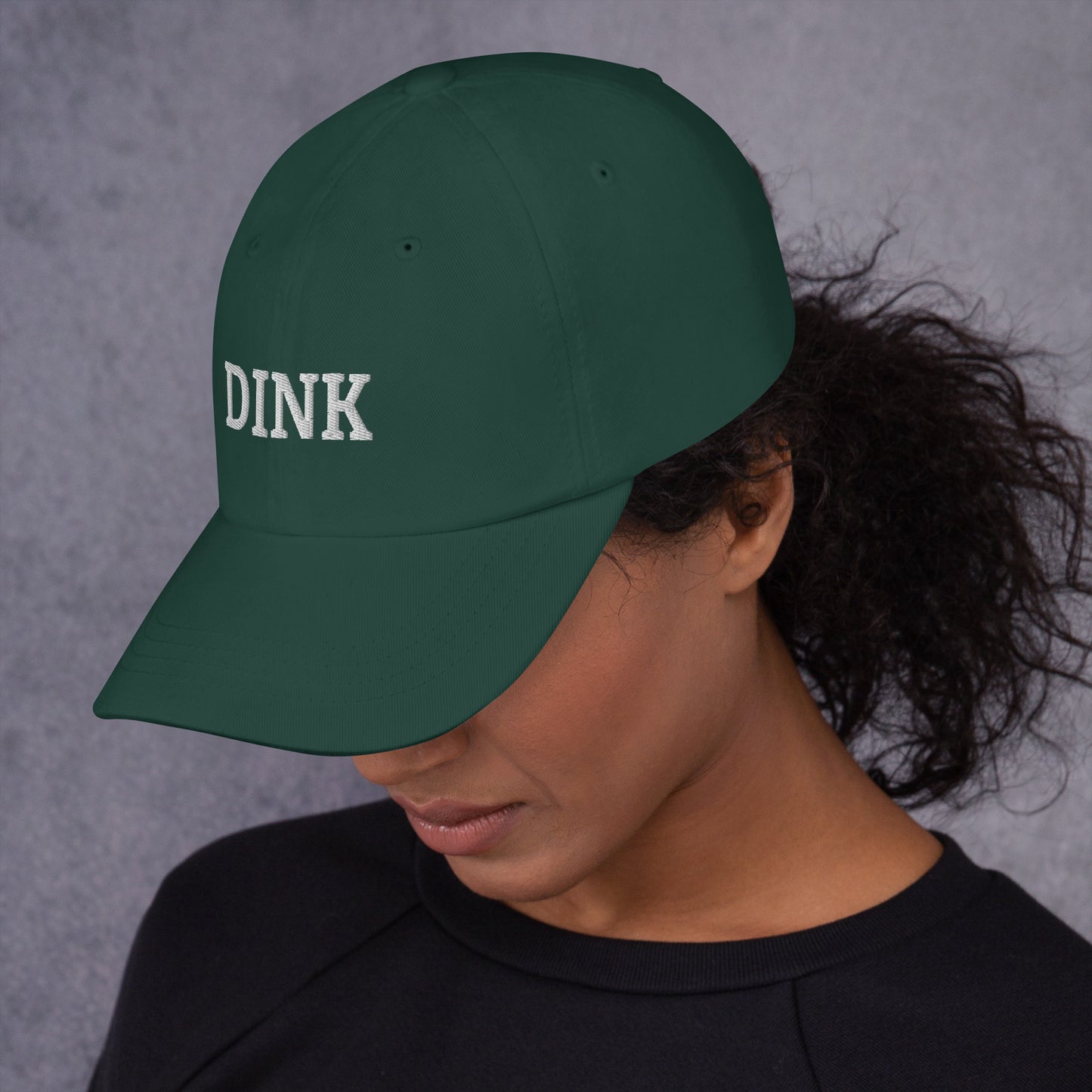 Embroidered Pickleball Hat with word DINK | Best Pickleball Gift | Best Pickleball Hat
