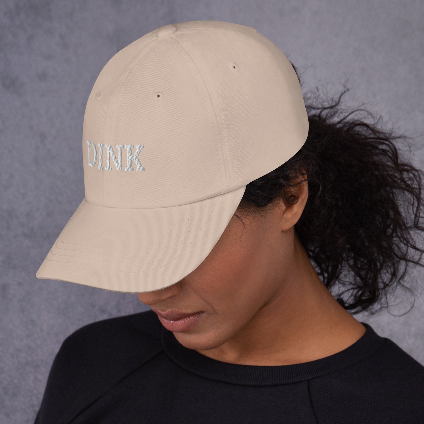 Embroidered Pickleball Hat with word DINK | Best Pickleball Gift | Best Pickleball Hat