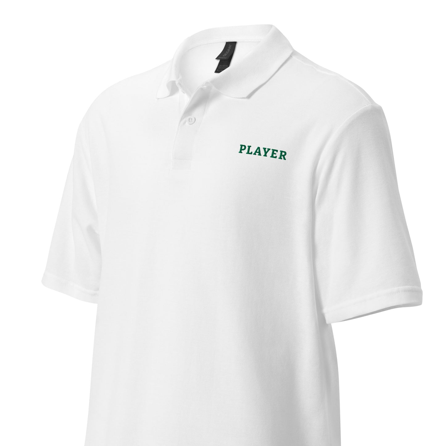 Best Embroidered Pickleball Unisex Polo Shirt With Word, PLAYER