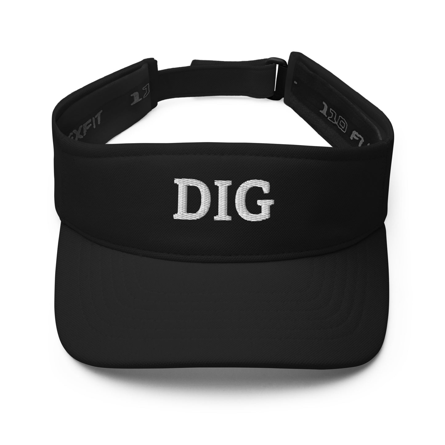 Pickleball Sun Visor with the Embroidered Word, DIG | Best Pickleball Gift for Him | Best Pickleball Gift for Friend