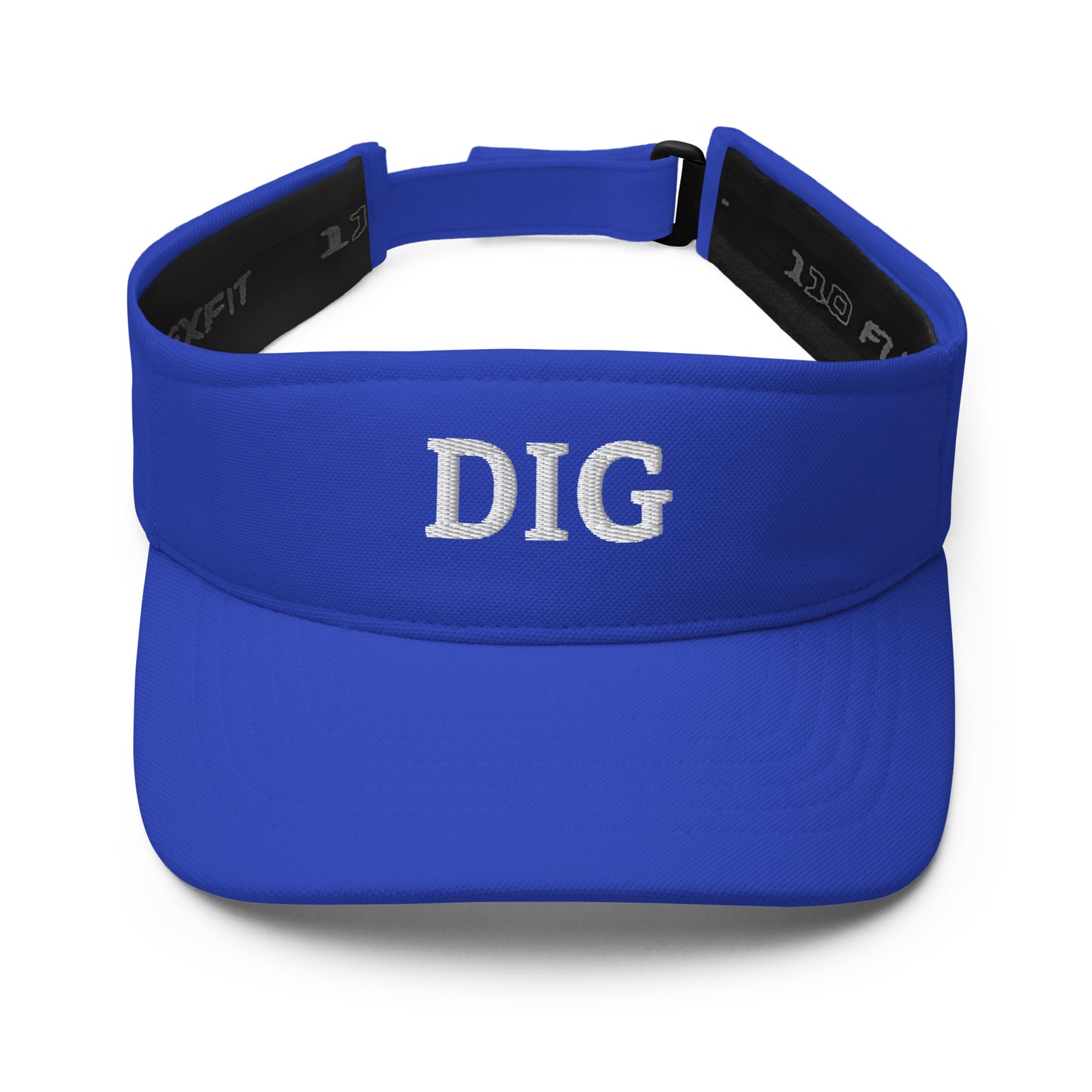 Pickleball Sun Visor with the Embroidered Word, DIG | Best Pickleball Gift for Him | Best Pickleball Gift for Friend