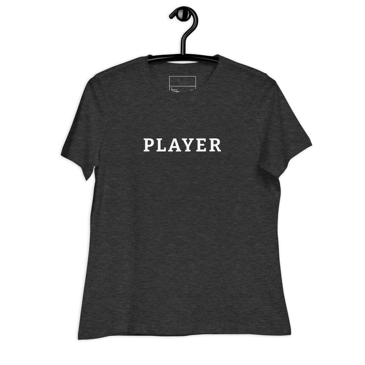 Best Women's Pickle Ball Relaxed T-Shirt With The Word, PLAYER
