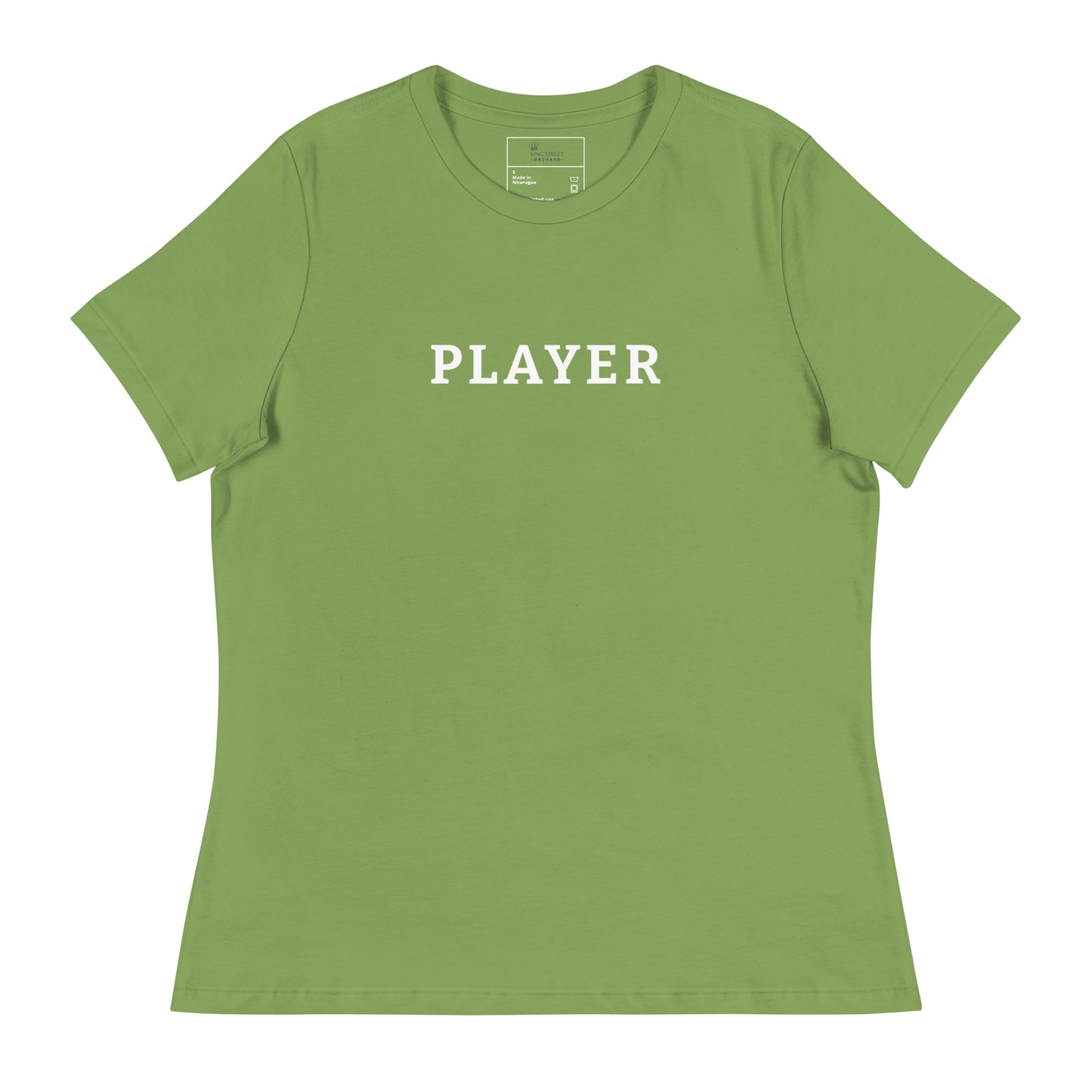 Best Women's Pickle Ball Relaxed T-Shirt With The Word, PLAYER