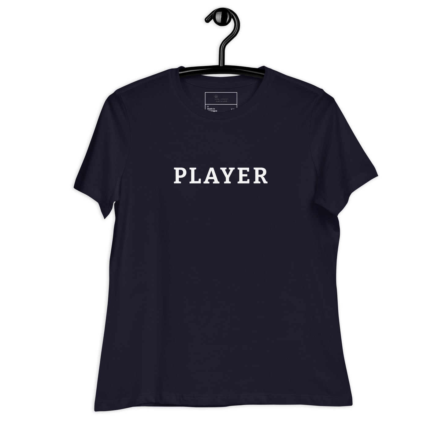 Best Women's Pickle Ball Relaxed T-Shirt With The Word, PLAYER