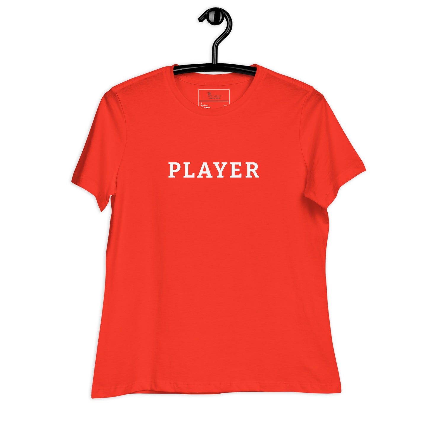 Best Women's Pickle Ball Relaxed T-Shirt With The Word, PLAYER
