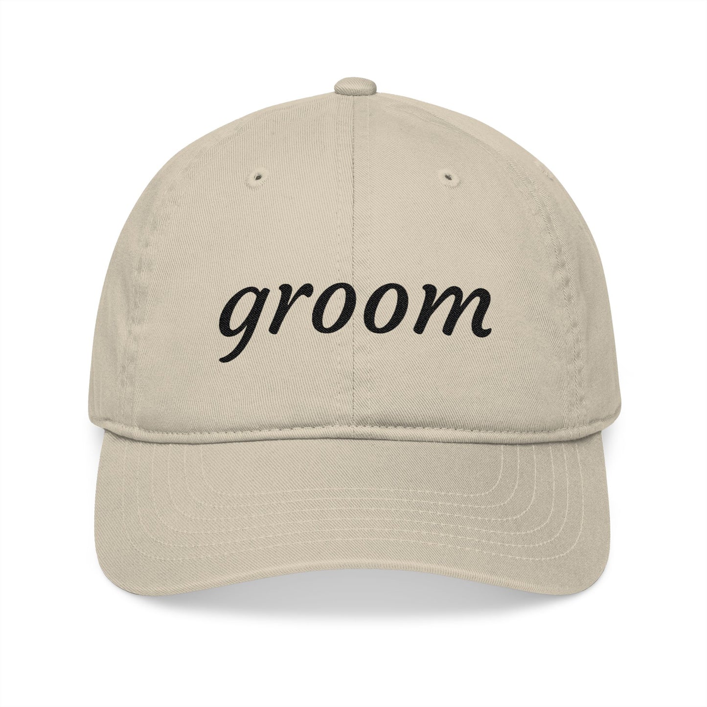 Groom Embroidered Baseball Cap — 'Groom Mode' Wedding Hat