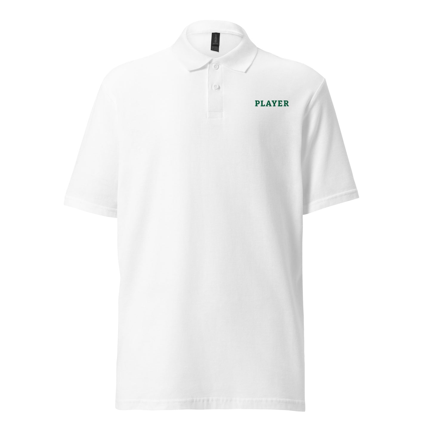 Best Embroidered Pickleball Unisex Polo Shirt With Word, PLAYER